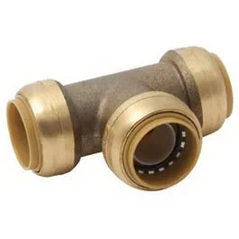 1 x 1 x 1-In. Pipe Tee, Lead-Free