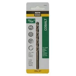 15/64 x 3-7/8-In. Cobalt High-Speed Drill Bit