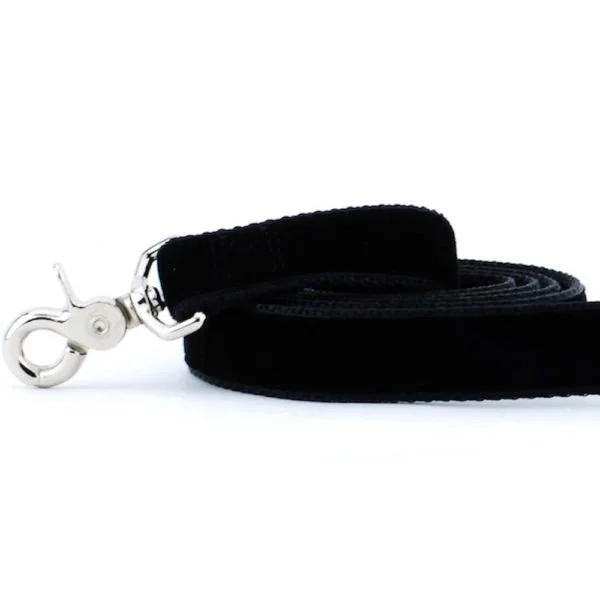 2 Hounds Design Dog Leash – 6′ – Black Velvet