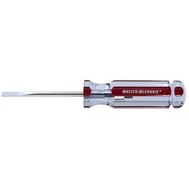 3/16 x 3-In. Round Slotted Cabinet Screwdriver