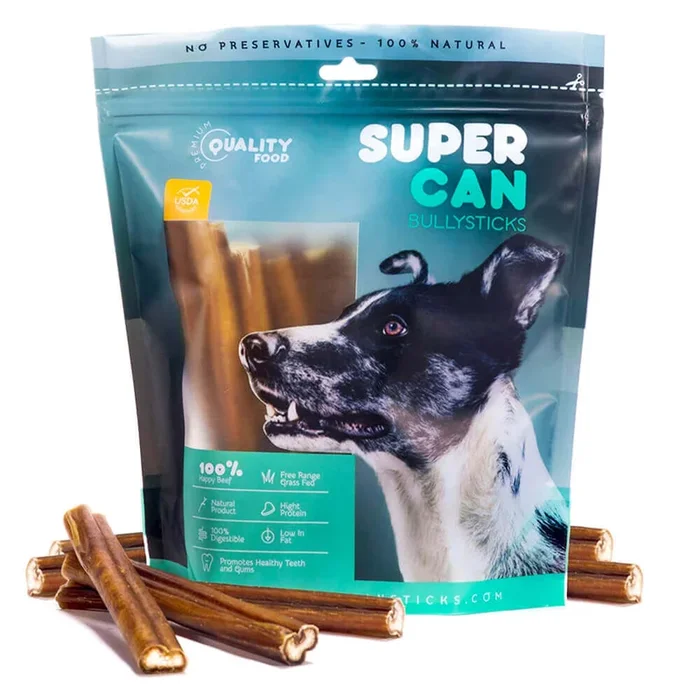 6″ Standard Bully Sticks (25-Pack)