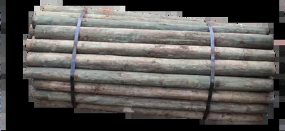 8 ft. x 6-7 in. Pressure Treated Round Wood Fence Post