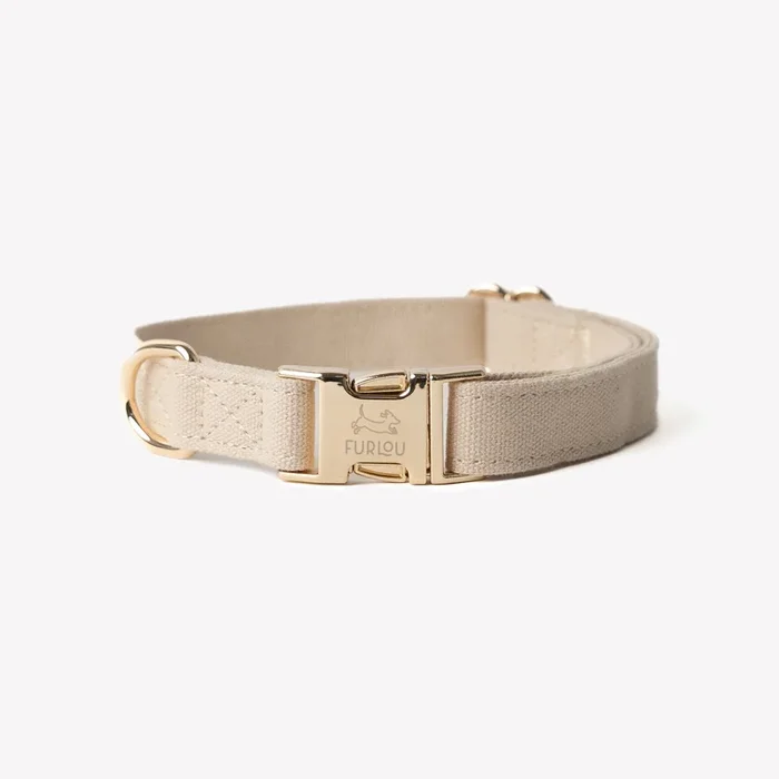‘Tan’ – Canvas Dog Collar