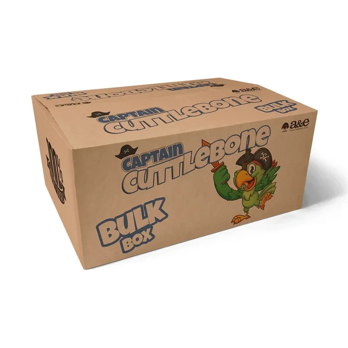 A&E Cage Company Cuttlebone Bulk Bird Cuttlebone Treats – 4 – 6 In – 5 Lbs