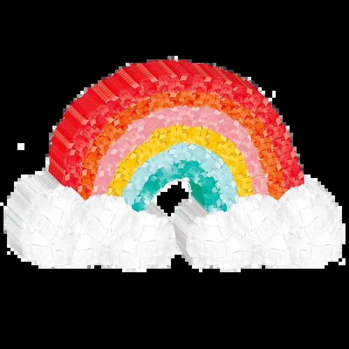A&E Cage Mini Rainbow Pinata Bird Toy