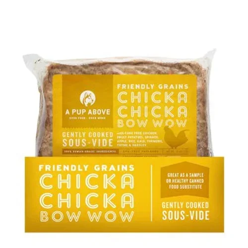A Pup Above Gently Cooked Dog Food With Friendly Grains – Chicka Chicka Bow Wow – 1lb Bag