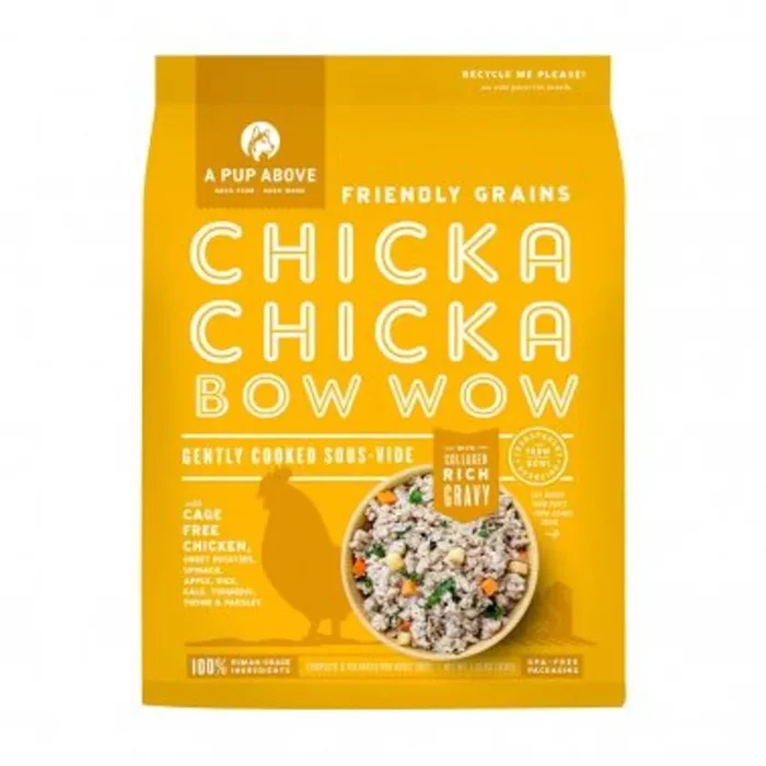 A Pup Above Gently Cooked Dog Food With Friendly Grains – Chicka Chicka Bow Wow – 3lb Bag
