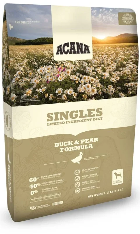 ACANA Singles Duck & Pear Dry Dog Food