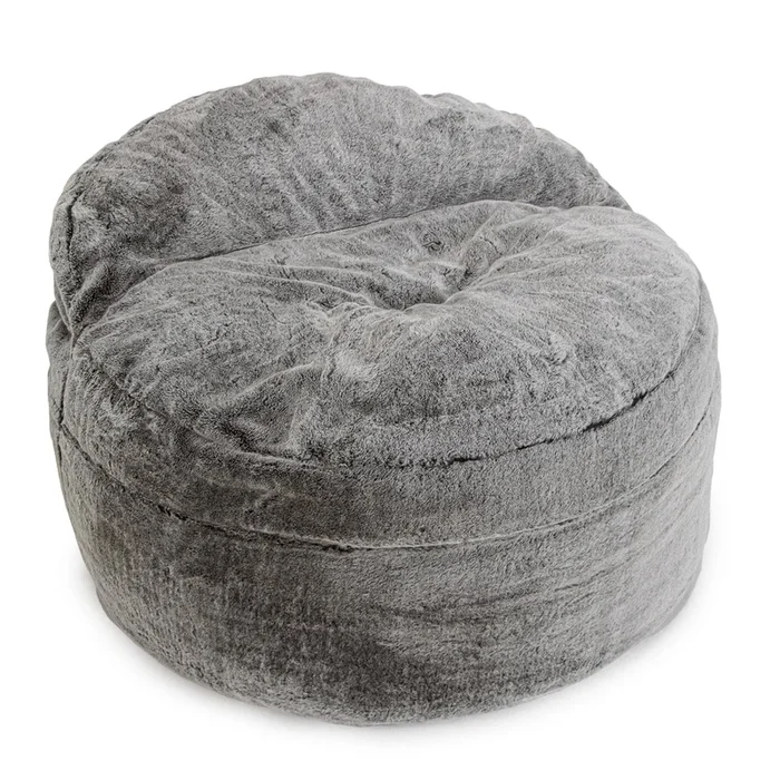 Adult Bean Bag Chair – Queen – NEST Chinchilla