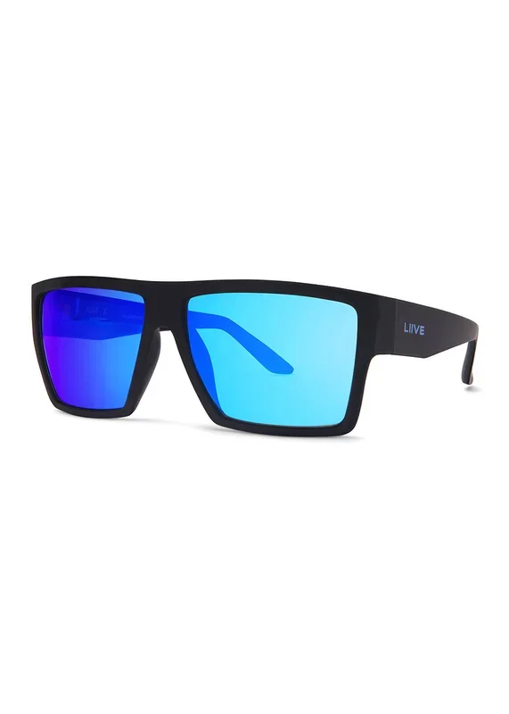 AMP X – Mirror Polarised Matt Black Sunglasses