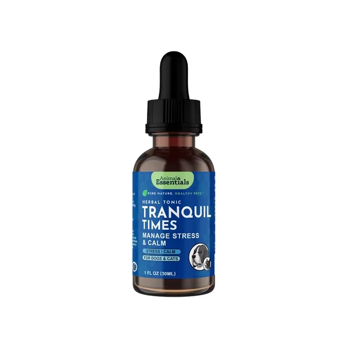 Animal Essentials Tranquil Times Anxiety Herbal Liquid Formula for Dogs & Cats