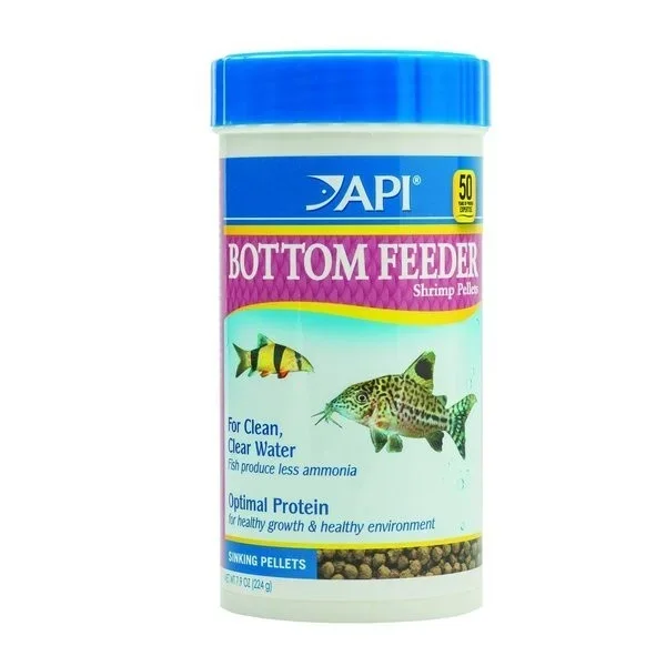 API Bottom Feeder Shrimp Pellet, 7.9 Ounces