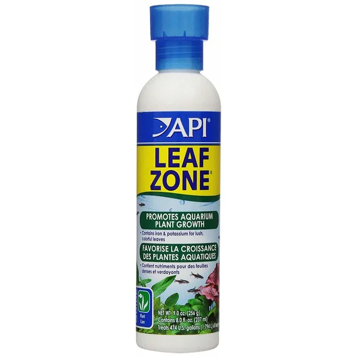 API Leaf Zone Freshwater Aquarium Plant Fertilizer 8-Ounce Bottle