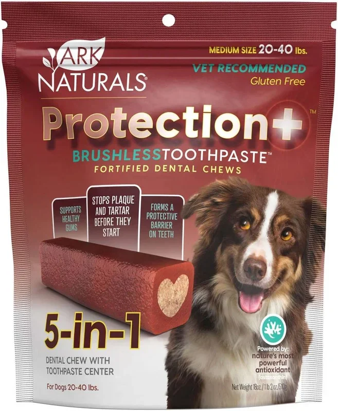 Ark Naturals Protection Plus Dog Treat, Medium, 18 Ounces