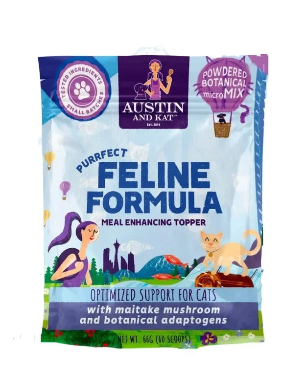 AUSTIN & KAT Purrfect Feline Formula Total Support Topper 66G