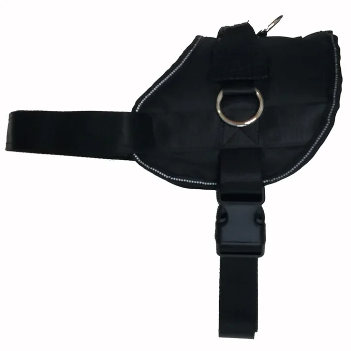 Bark Appeal Reflective No-Pull Dog Harness, Black, Medium