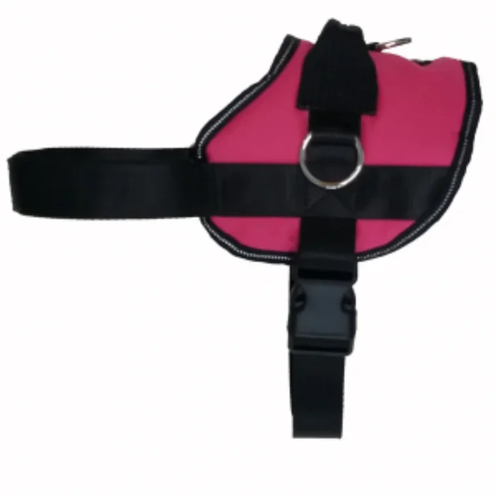 Bark Appeal Reflective No-Pull Dog Harness, Pink, Small
