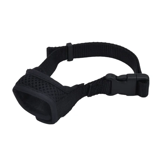 Best Fit® Adjustable Comfort Dog Muzzle, Black, 3