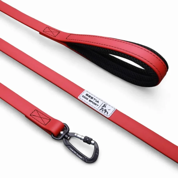CORREA TÁCTICA BESTIA DOG SPORT ROJA