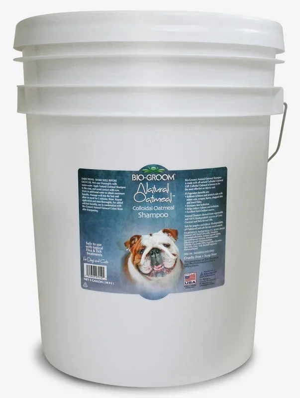 Bio Groom Natural Oatmeal Soothing Anti-Itch Shampoo 5 gal
