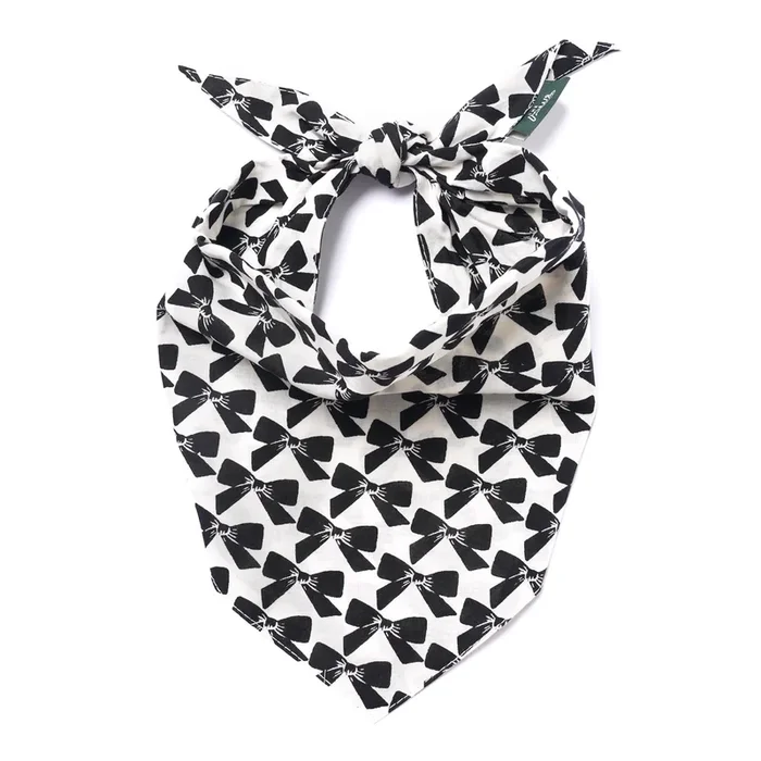 Black Tie Dog Bandana