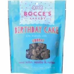 Bocce’s Bakery Birthday Cake Dog Bisuits – 5 Oz