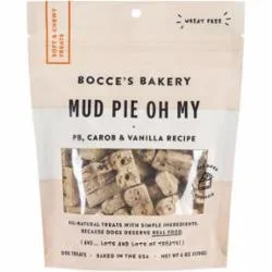 Bocce’s Bakery Mud Pie Soft and Chewy Dog Treats – 6 Oz