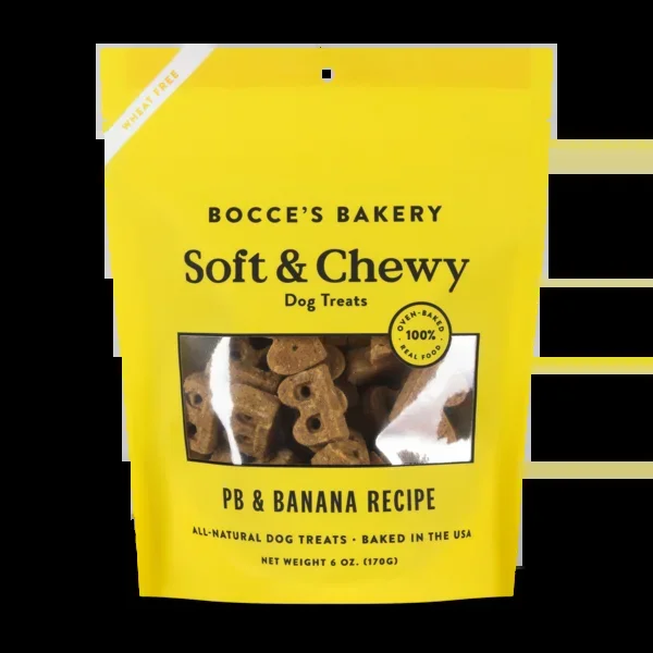 Bocce’s Bakery Soft & Chewy PB & Banana