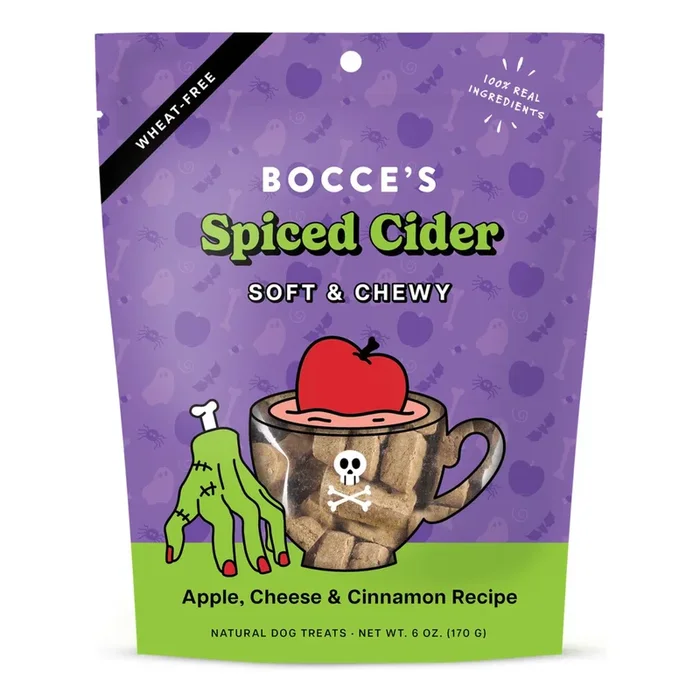 Bocce’s Spiced Cider Dog Treats 6oz