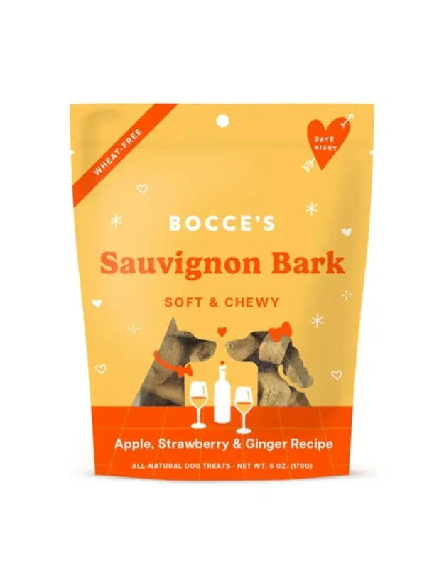 BOCCE Valentine’s Day Soft & Chewy Treats Sauvignon Bark