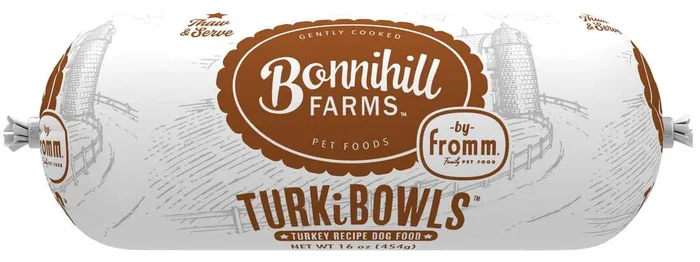Bonnihill Farms Frozen Dog Food, Turkibowls Chub, 1 Pound – Not Available For Delivery
