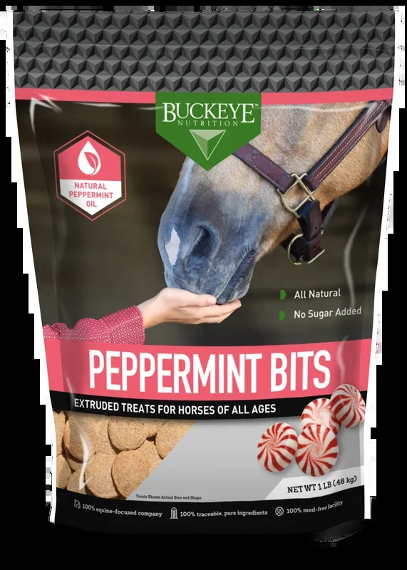 Buckeye Nutrition Peppermint Bits Horse Treat