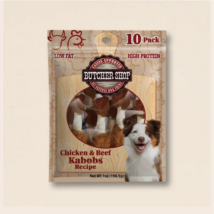 Butcher Shop 5” Chicken & Beef Kabobs, 10-Pk
