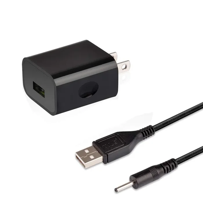 Cable de carga CC de repuesto Masbrill con cargador: collar de adiestramiento recargable para perros, antiladridos y con luz LED intermitente.