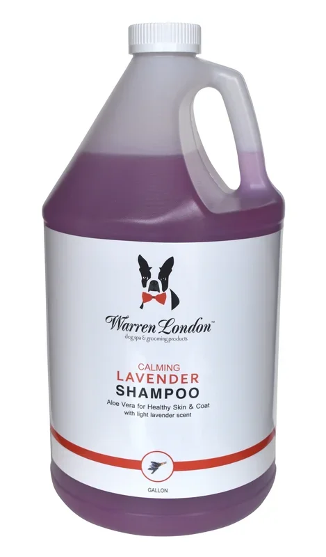 Calming Lavender Dog Shampoo w/Aloe Vera & Essential Oils – Professional Size