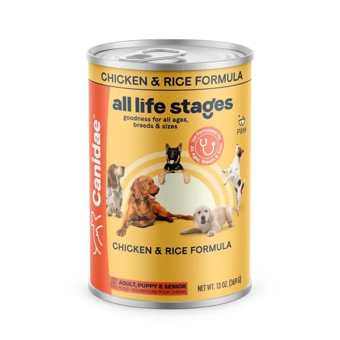 Canidae All Life Stages Chicken & Rice Wet Dog Food Can, 13-oz