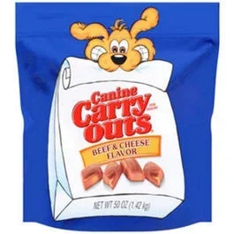 Canine Carry Outs Dog Treat 47 oz. Beef and Cheese