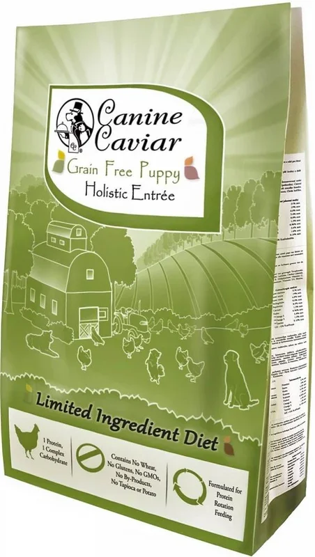 Canine Caviar Grain Free Puppy Holistic Entree Dry Dog Food