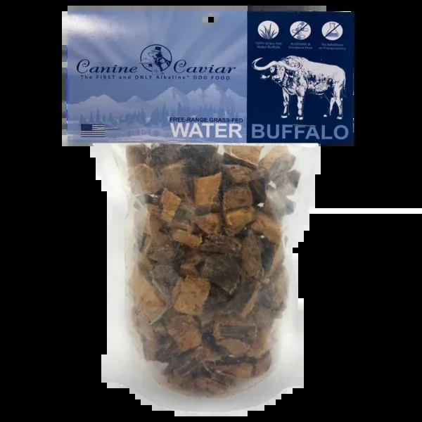Canine Caviar Water Buffalo Lungs Dog Treat