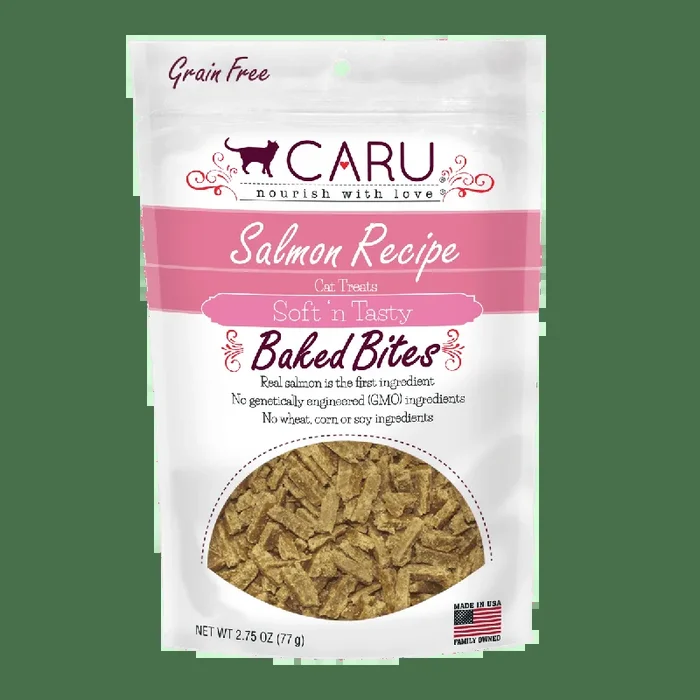 Caru Soft ‘n Tasty Baked Salmon Recipe Bites for Cats