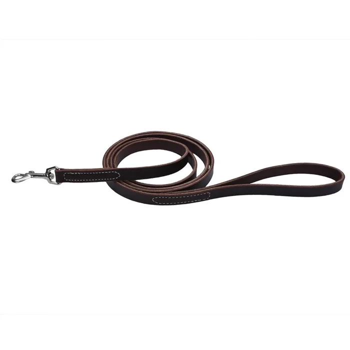 Circle T® Latigo Leather Dog Leash, Latigo, 5/8