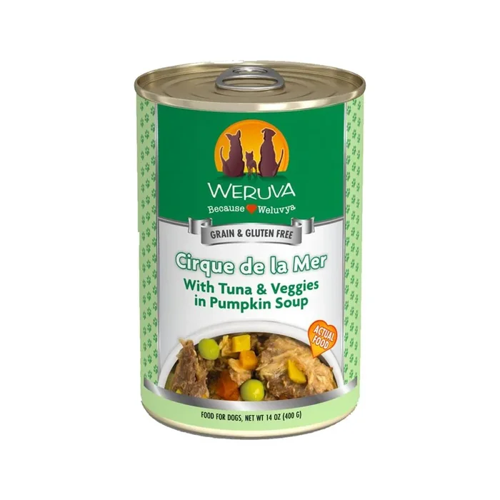 Cirque de la Mer Tuna & Veggies in Pumpkin Soup Dog Can