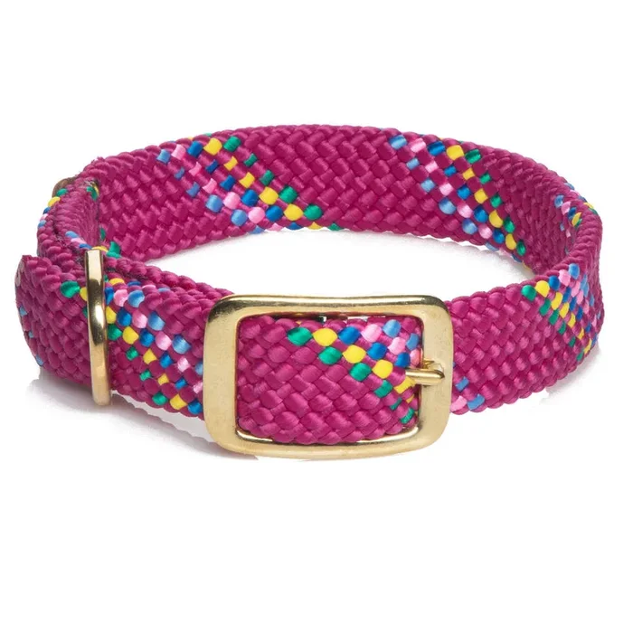 CLOSEOUT Dbl-Braid Collars – Rasp Confetti (Dark)