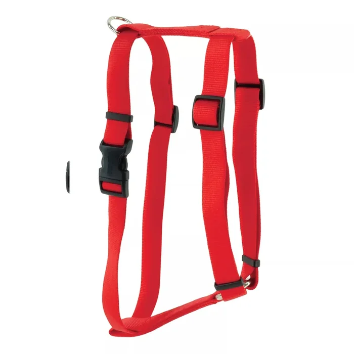 Coastal Pet Products Standard Adjustable Dog Harness Large, Red 1″ X 22″- 38″