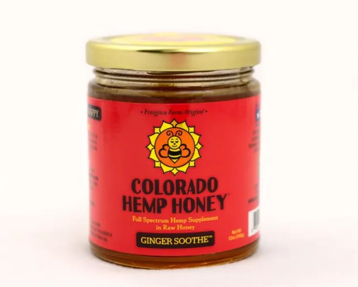 Colorado Honey Ginger Soothe FS Extract Jar, 12-oz (1000-mg)