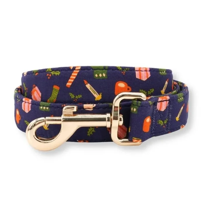 Cozy Christmas Joyline™ Leash – 100 % Cotton Shell