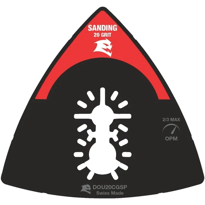 Diablo 20-Grit 3-1/2 In. Universal Fit Oscillating Sanding Plate