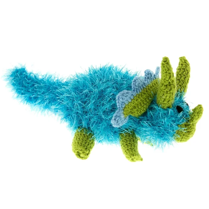 Dinosaur – Handmade Squeaky Dog Toy