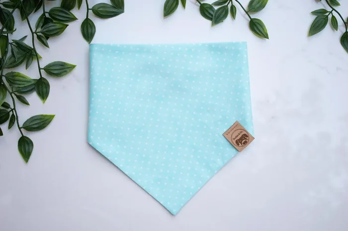 Dip n Dots – Dog Bandana Tie-On with Snap Buttons