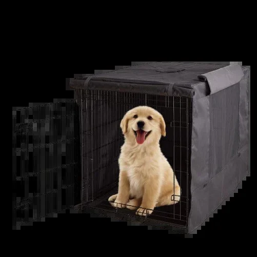 Dog Crate Cover, Polyester, /Universal Fit for Wire Dog Crate